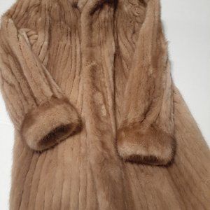 Retro Blonde Mink Jacket